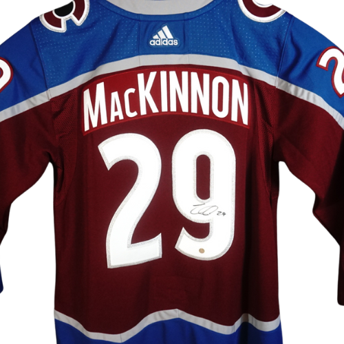 Signed Colorado Avalanche Hockey Jersey | #29 Nathan MacKinnon