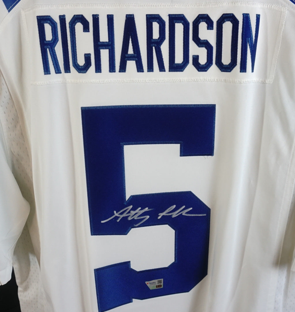 Signed Indianapolis Colts Football Jersey | #5 Anthony Richardson