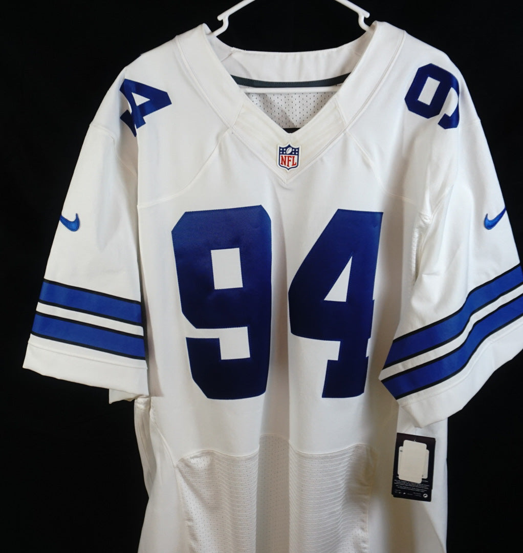Signed Dallas Cowboys White Nike Football Jersey | #94 DeMarcus Ware